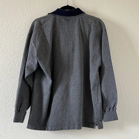 GAP VTG Pop On 1/3 Zip collar Sweater Men Sz Small - Picture 4 of 7